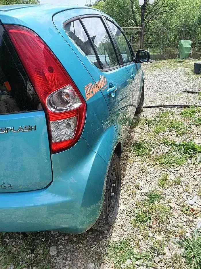 Usata Suzuki Splash 75 CV (55 kW) 2008 Blu Utilitaria