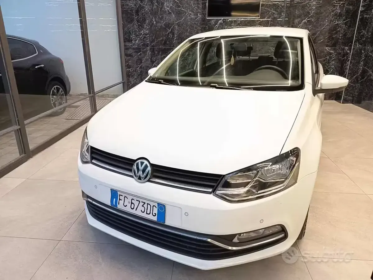 Usata VW Polo Highline 90 CV (66 kW) 2016 Bianco Berlina