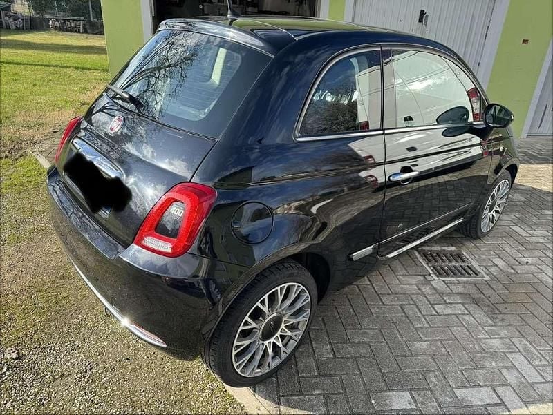 Usata Fiat 500 Lounge 95 CV (69 kW) 2016 Nero Utilitaria
