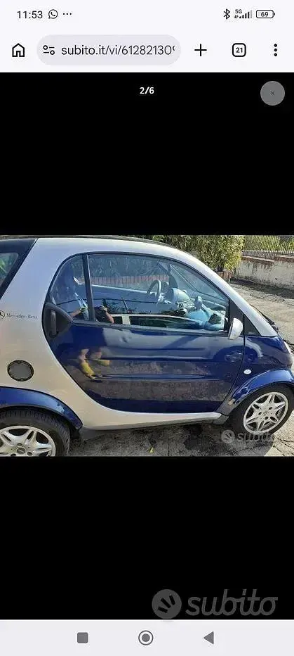 Usata Smart ForTwo Coupé Passion 2002 Coupé