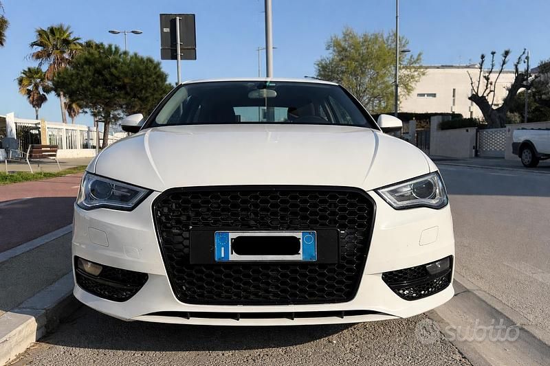 Usata Audi A3 Ambition 150 CV (110 kW) 2013 Bianco Berlina