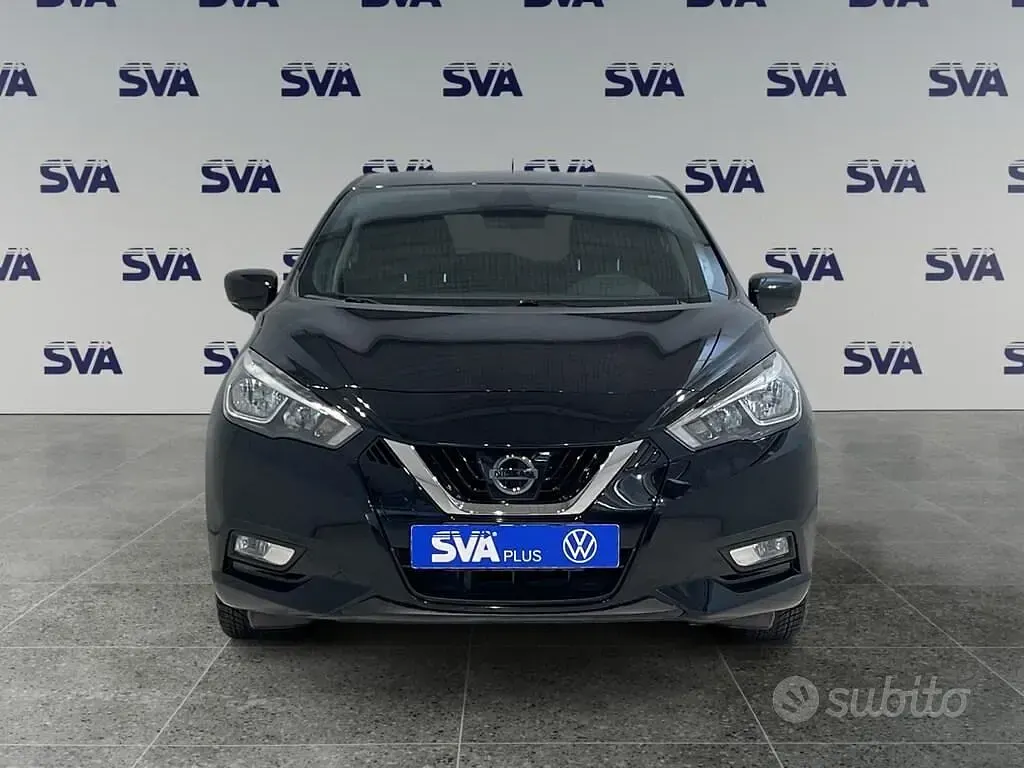 Usata Nissan Micra Acenta 90 CV (66 kW) 2017 Nero Utilitaria