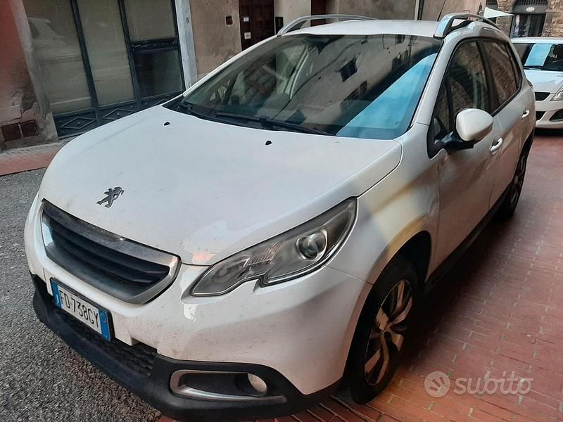Usata Peugeot 2008 99 CV (72 kW) 2016 Bianco SUV