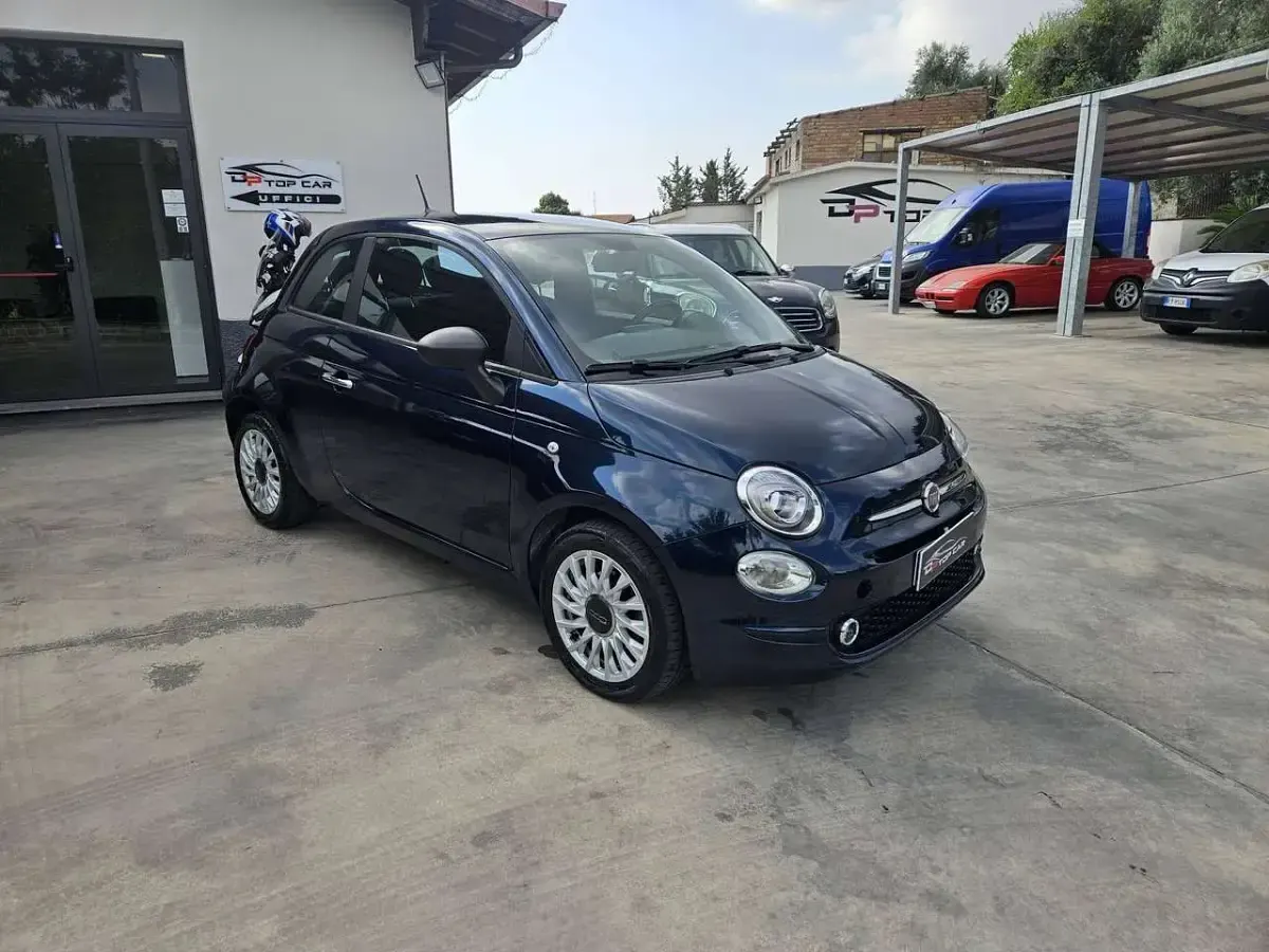 Usata Fiat 500 69 CV (50 kW) 2021 Blu/azzurro Utilitaria