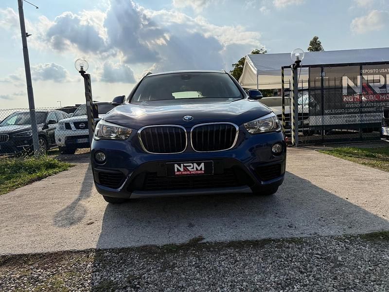 Begagnad BMW X1 Advantage 150 HK (110 kW) 2018 Blå SUV