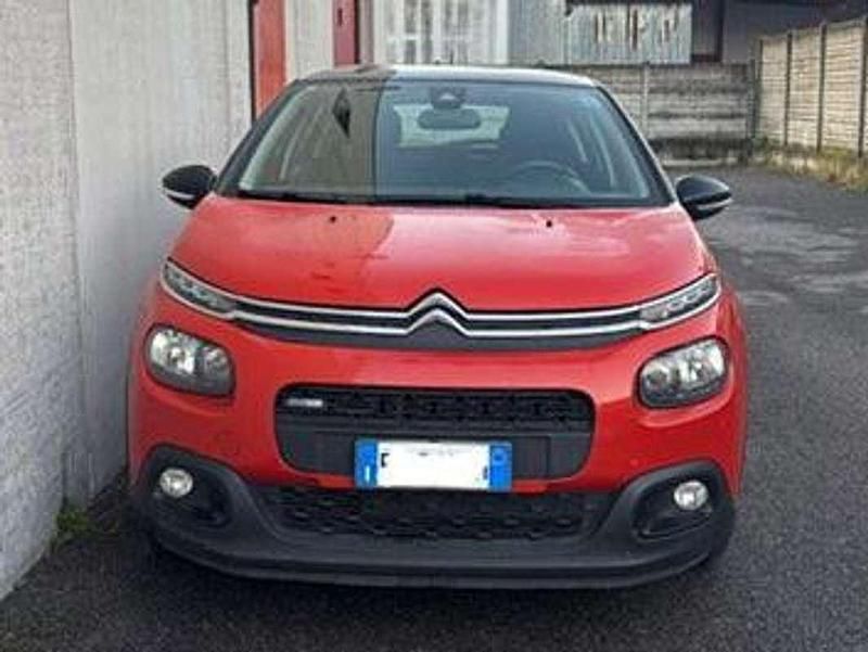 Arancione Usata 2017 Citroën C3 PureTech Tre volumi | 9000 € (Cara) - Immagine 1/4