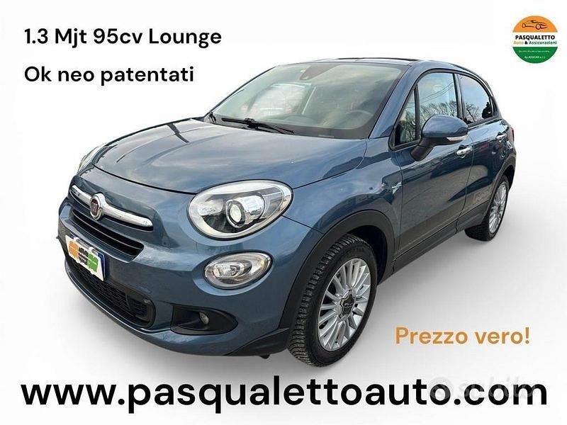 Usata Fiat 500X Lounge 95 CV (69 kW) 2018 Grigio SUV