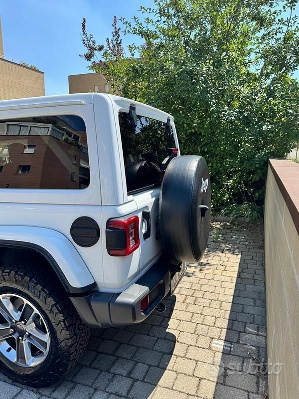 Usata Jeep Wrangler 200 CV (147 kW) 2020 Bianco SUV