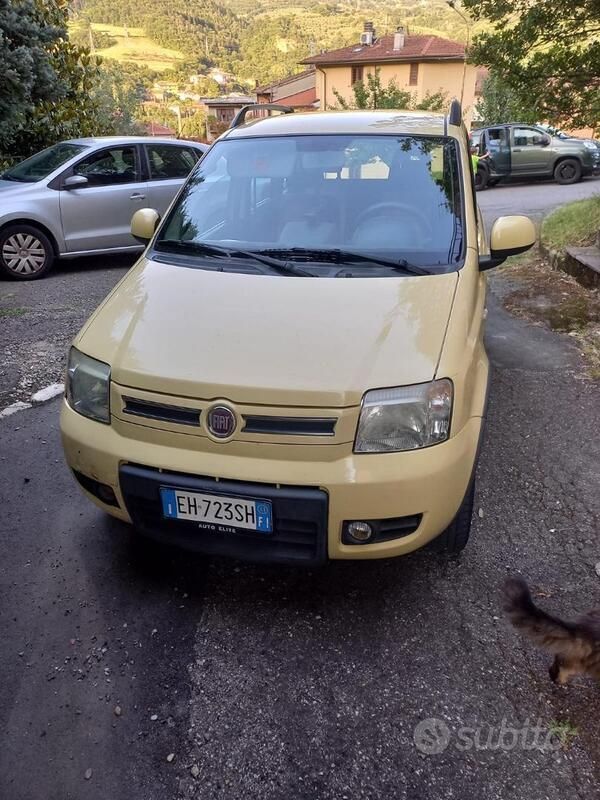Usata Fiat Panda 2011 Giallo Utilitaria