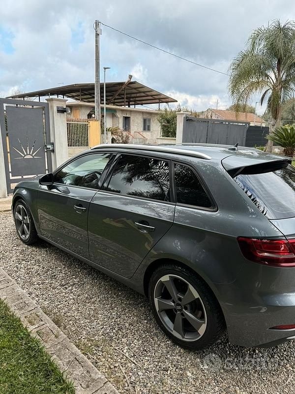Usata Audi A3 2017 Grigio Utilitaria