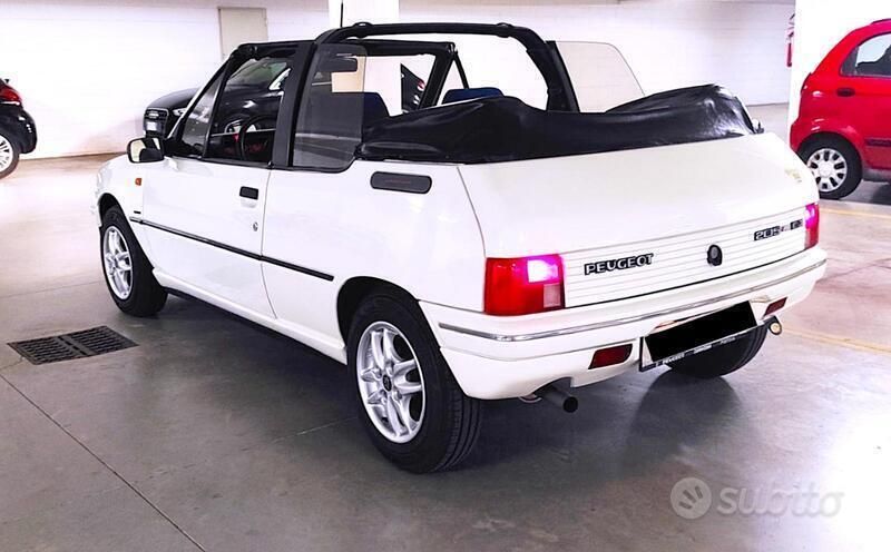 Usata Peugeot 205 1989 Bianco Cabrio