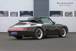Usata Porsche 911 Carrera 4 Cabriolet 286 CV (210 kW) 1996 Nero Cabrio