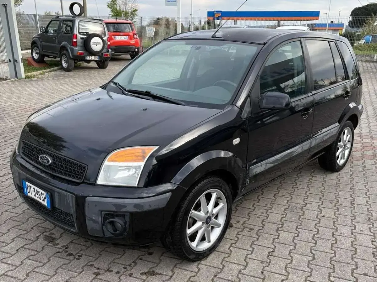 Gebraucht Ford Fusion Titanium 68 PS (50 kW) 2008 Schwarz Kleinwagen