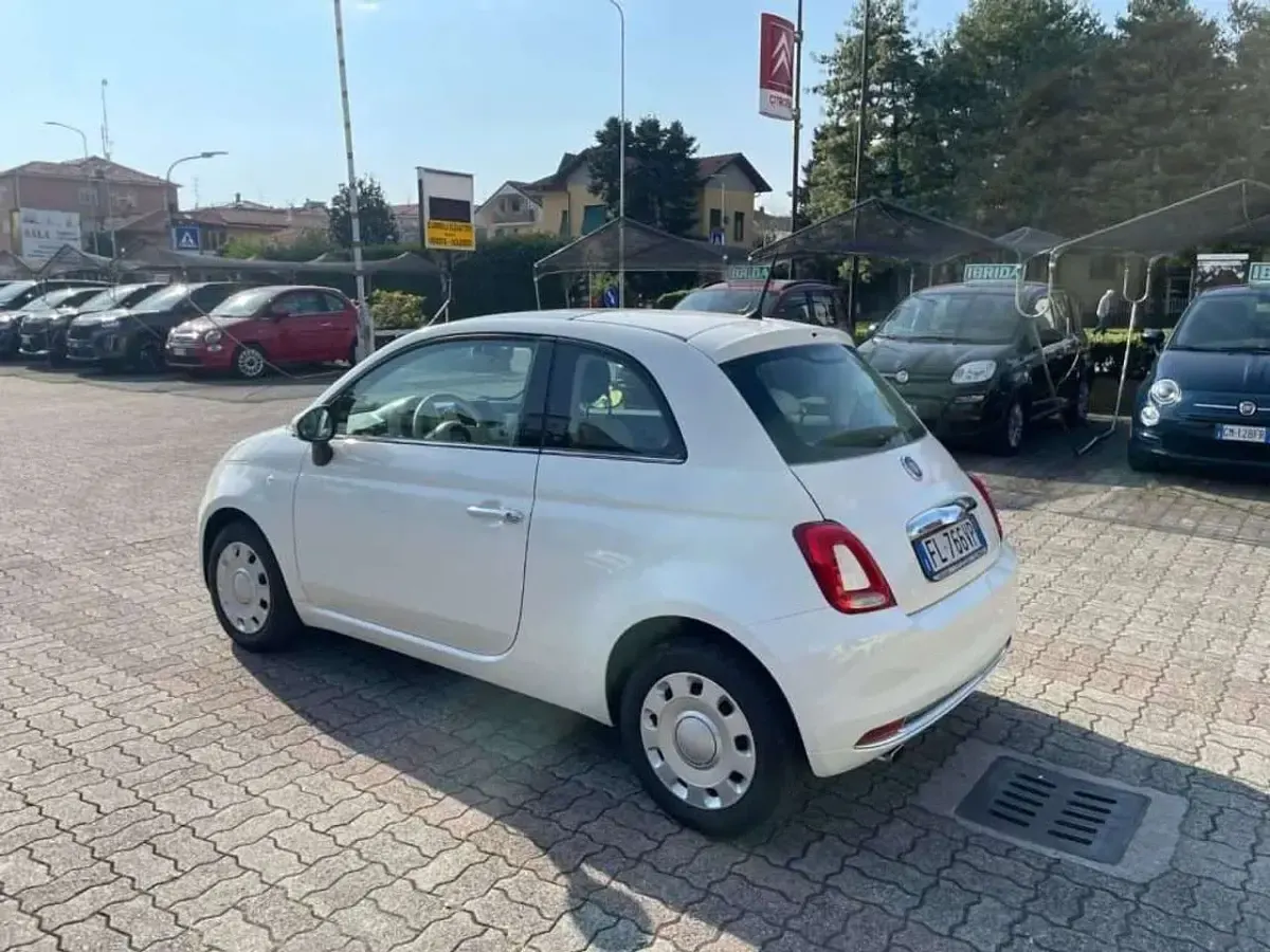 Usata Fiat 500 Lounge 69 CV (50 kW) 2017 Bianco Utilitaria