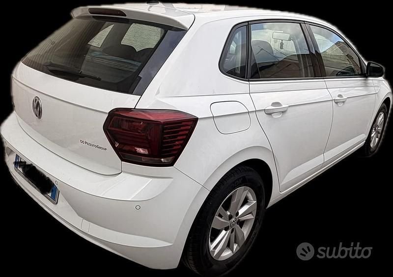 Usata VW Polo 95 CV (69 kW) 2019 Bianco Berlina