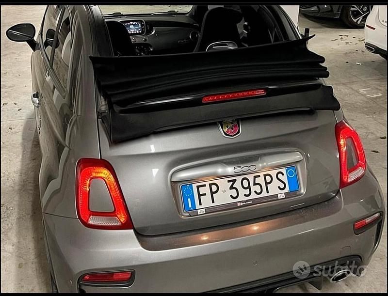 Usata Abarth 595C 2018 Grigio Cabrio