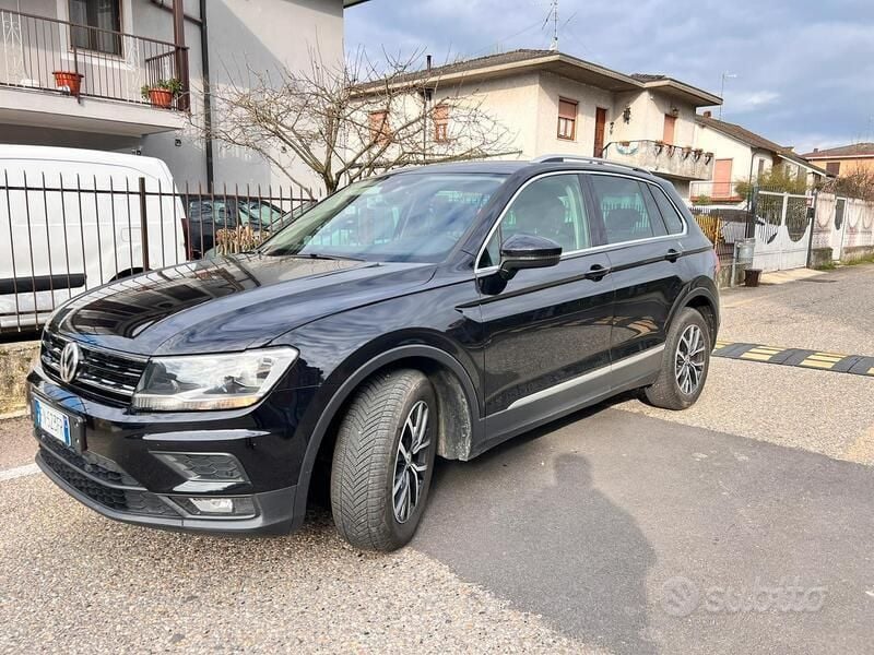 Usata VW Tiguan Style 150 CV (110 kW) 2018 Nero SUV