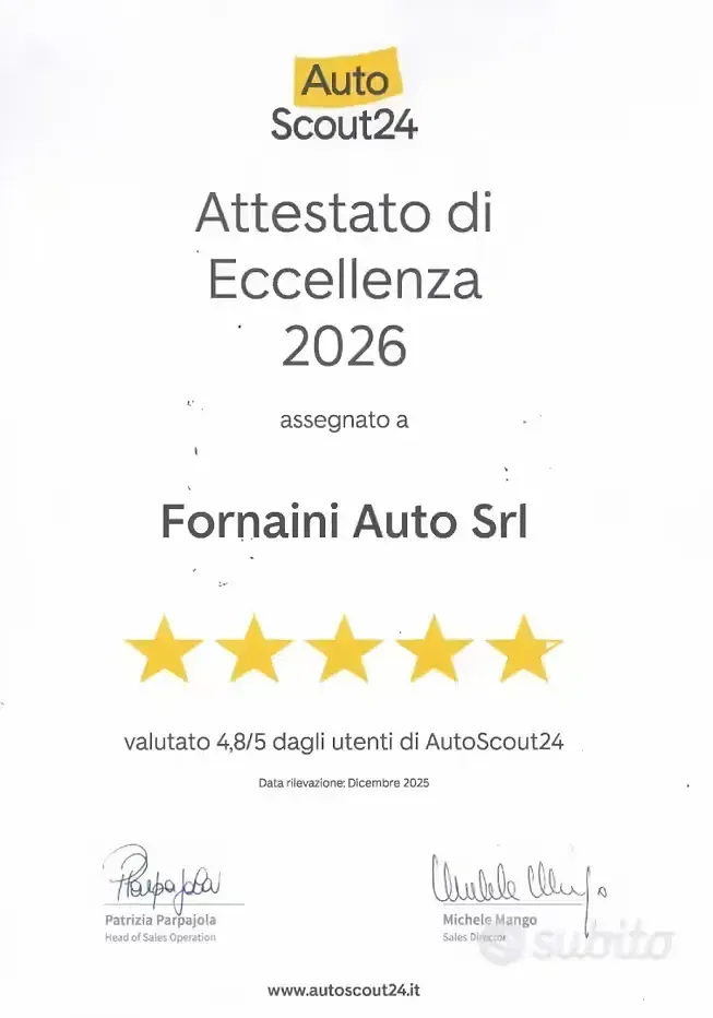 Usata Ford Transit Custom Trend 107 CV (78 kW) 2021 Bianco Berlina