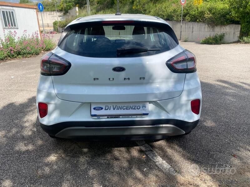 Usata Ford Puma Titanium 120 CV (88 kW) 2022 Bianco Station wagon