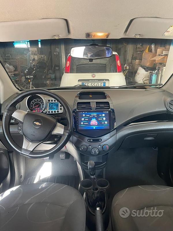 Usata Chevrolet Spark 81 CV (59 kW) 2011 Grigio Utilitaria
