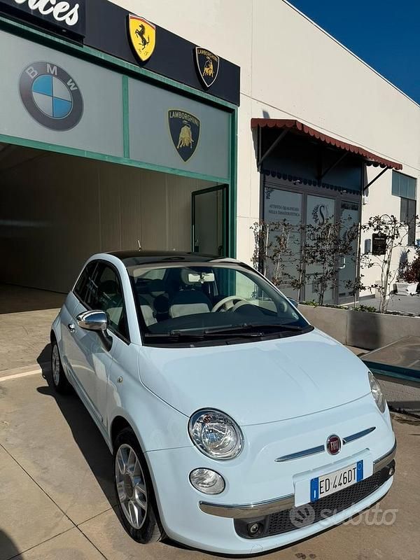 Usata Fiat 500 Pop 75 CV (55 kW) 2011 Bianco Utilitaria
