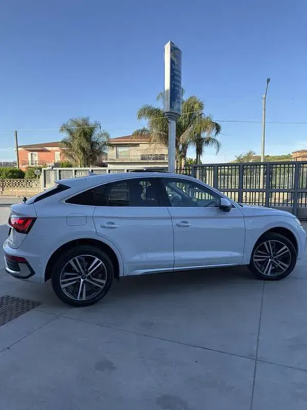 Usata Audi Q5 S-line plus 204 CV (150 kW) 2021 Bianco SUV