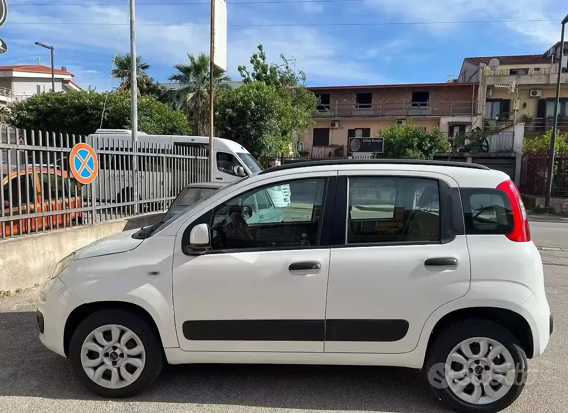 Usata Fiat Panda 54 CV (39 kW) 2013 Bianco Utilitaria