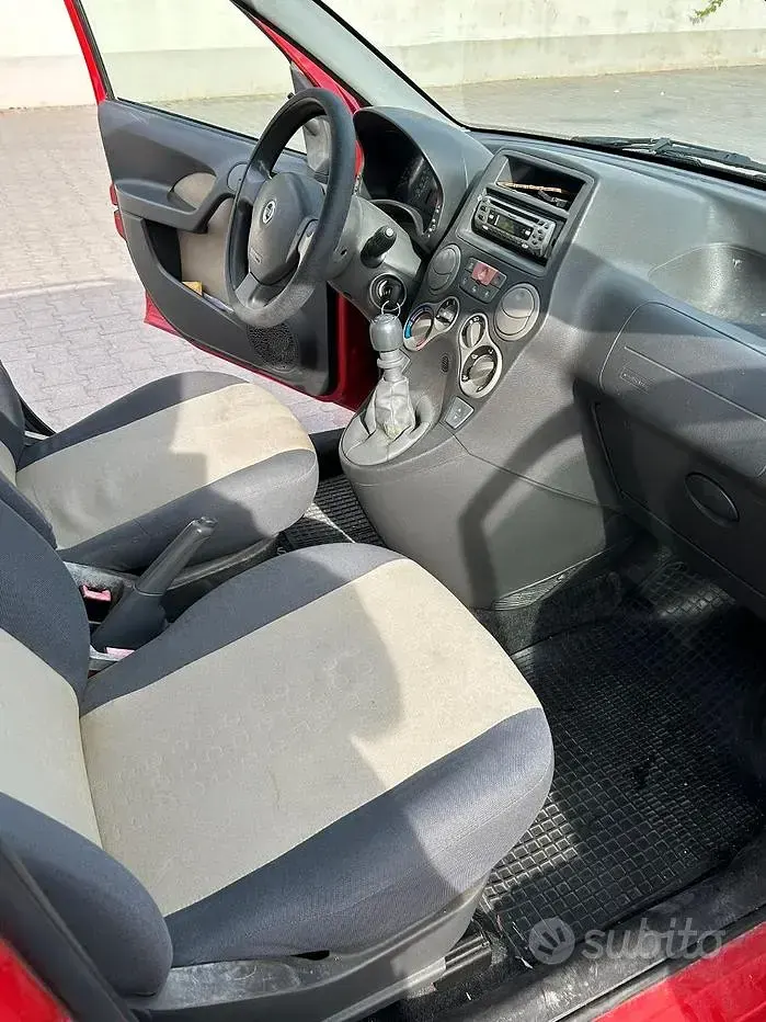 Usata Fiat Panda 60 CV (44 kW) 2007 Rosso Utilitaria