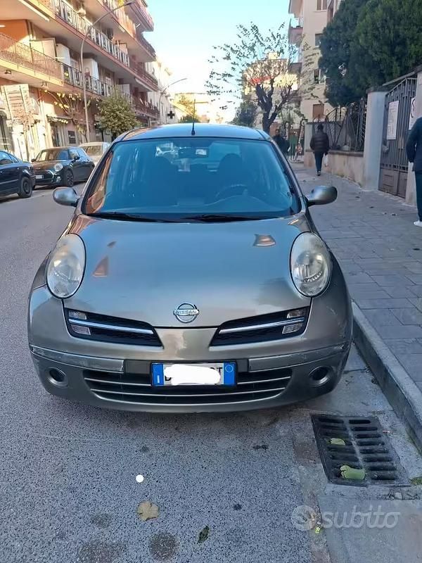 Usata Nissan Micra 80 CV (58 kW) 2007 Grigio Berlina