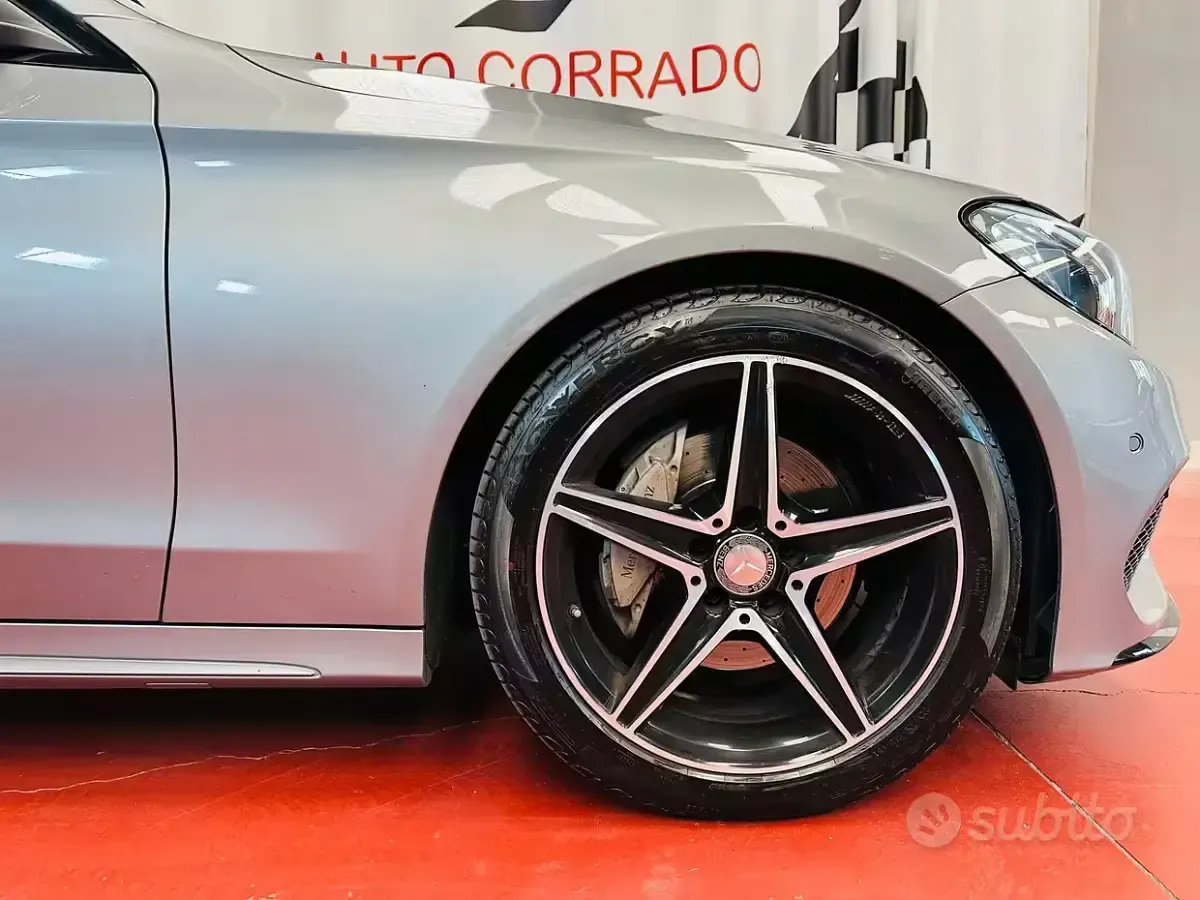 Usata Mercedes C220 Premium 170 CV (125 kW) 2016 Grigio Station wagon