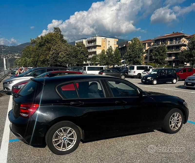 Usata BMW 116 Comfort Edition 136 CV (100 kW) 2012 Nero Utilitaria