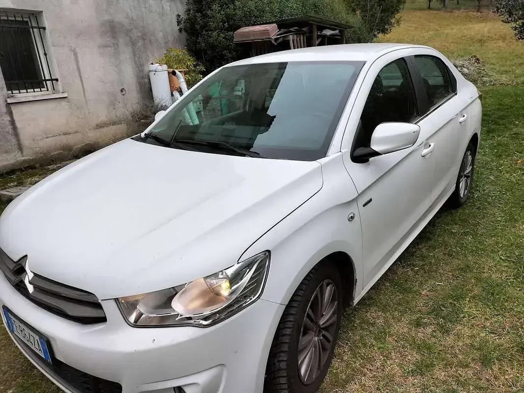 Usata Citroën C-Elysee I Exclusive 82 CV (60 kW) 2016 Bianco Berlina