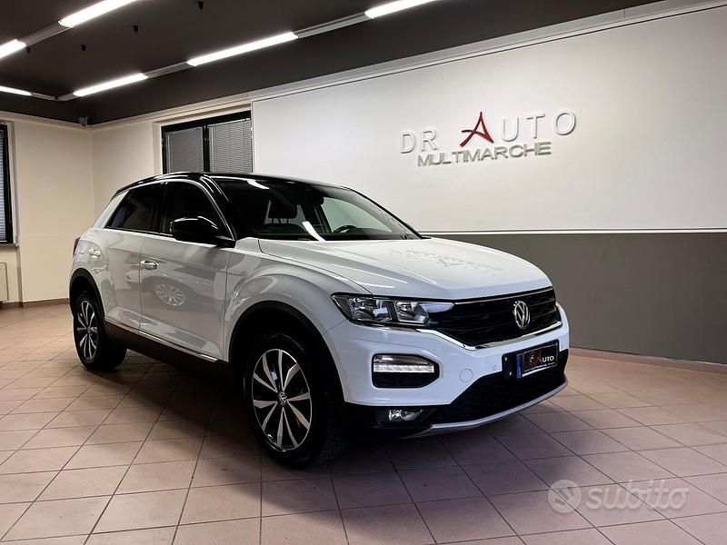 Usata VW T-Roc Advance 116 CV (85 kW) 2018 Bianco SUV
