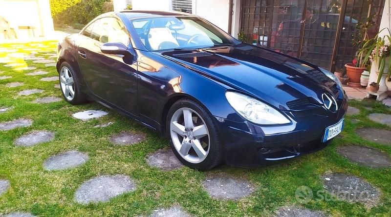 Usata Mercedes SLK200 2006 Blu Cabrio