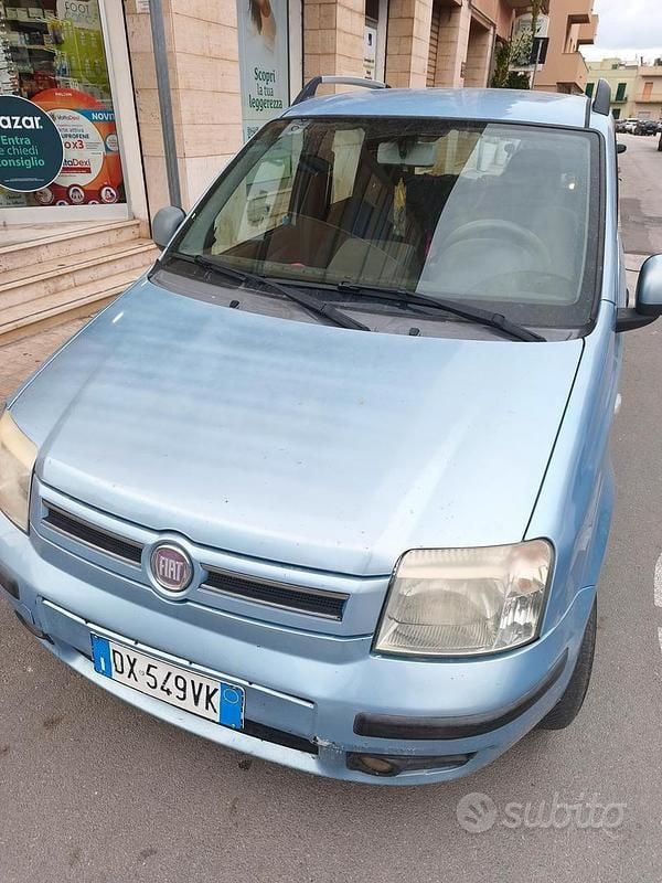 Usata Fiat Panda 77 CV (56 kW) 2009 Blu Utilitaria