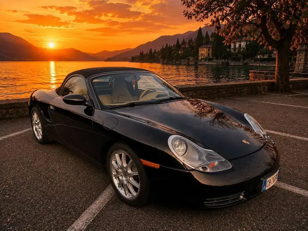 Usata Porsche 986 Boxster 252 CV (185 kW) 2002 Nero Cabrio
