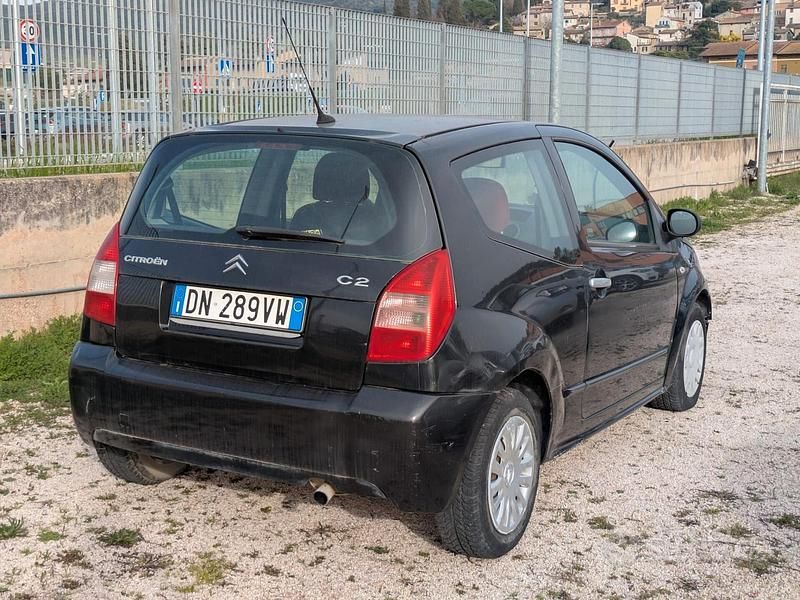 Usata Citroën C2 70 CV (51 kW) 2008 Nero Utilitaria
