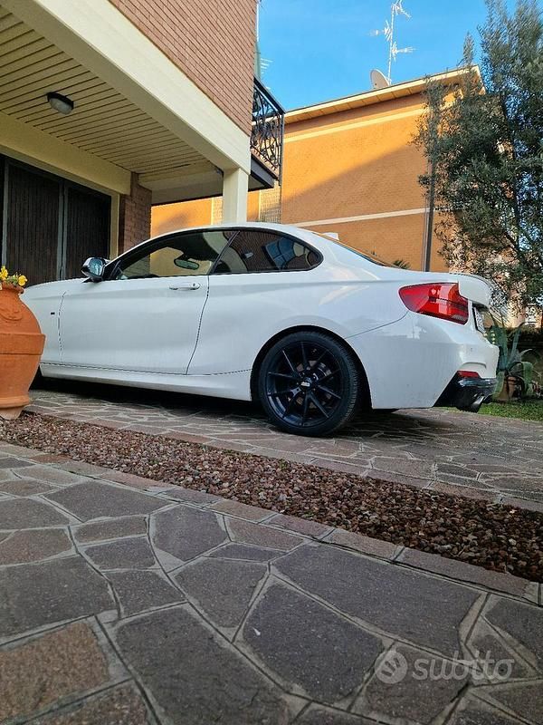 Usata BMW 218 M Sport 150 CV (110 kW) 2016 Bianco Coupé