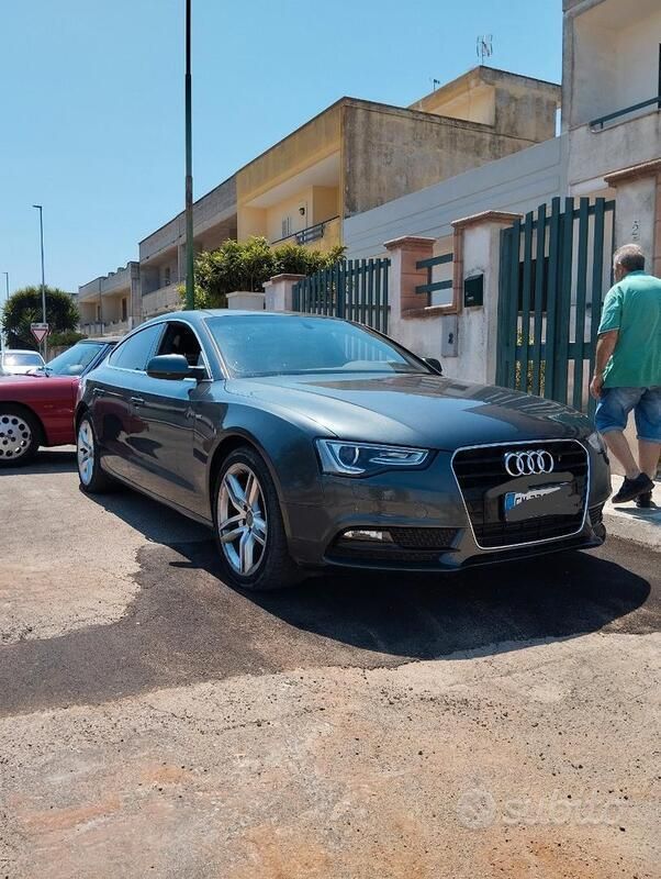 Usata Audi A5 S-Line 2014 Grigio Coupé