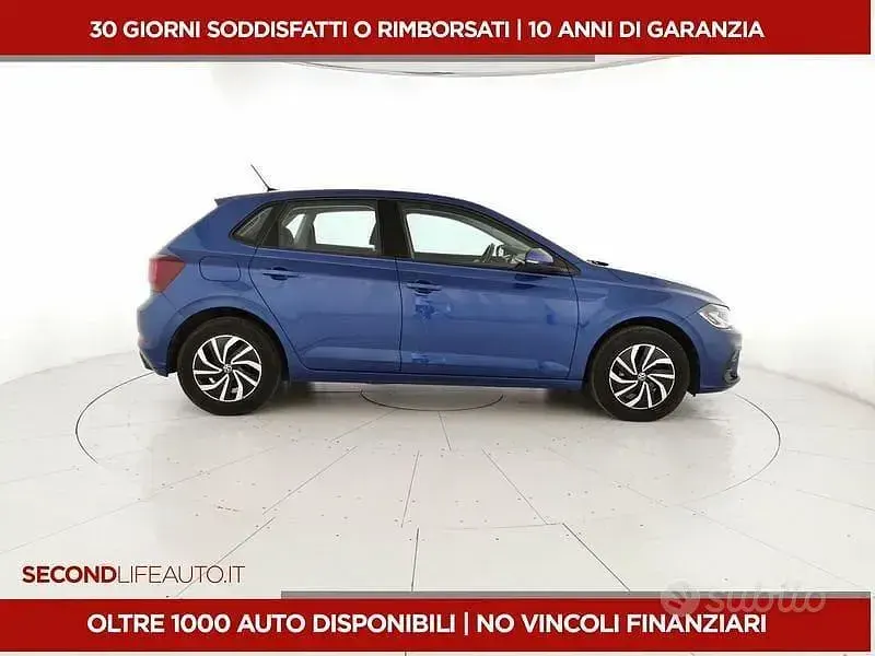 Usata VW Polo Life 95 CV (69 kW) 2025 Blu Utilitaria
