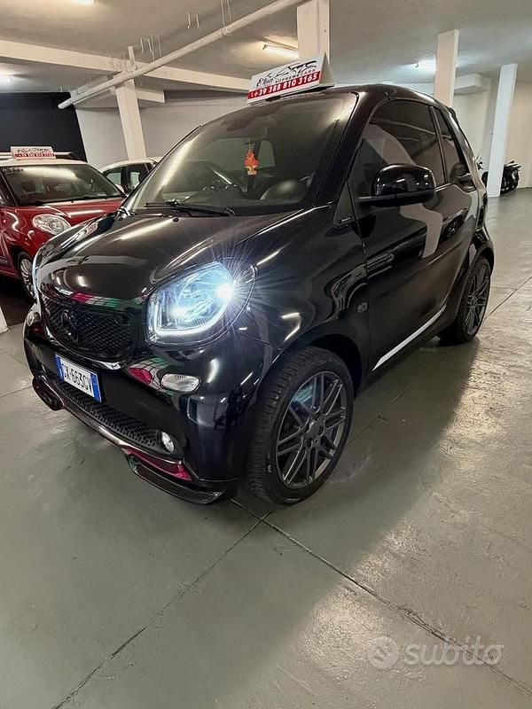 Usata Smart ForTwo Cabrio Brabus 2016 Nero Cabrio