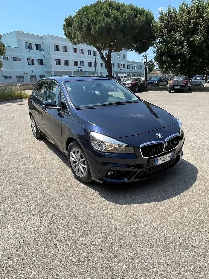 Usata BMW 216 Active Tourer Advantage 116 CV (85 kW) 2016 Bluazzurro Monovolume