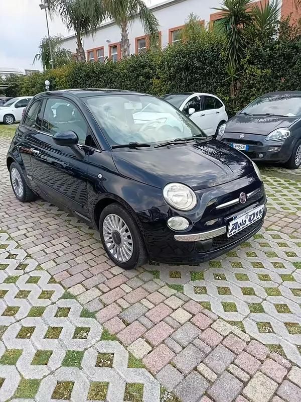 Usata Fiat 500 Lounge 69 CV (50 kW) 2011 Blu Berlina