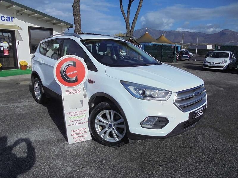 Bianco Usata 2018 Ford Kuga Business Edition SUV | 13.800 € (Ottimo prezzo) - Immagine 1/4