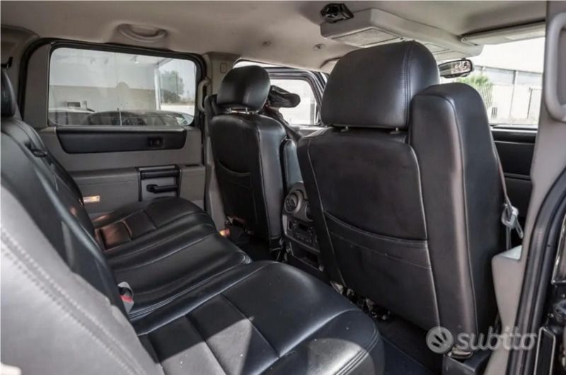 Usata Hummer H2 2003 Nero SUV