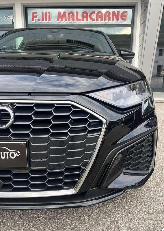 Usata Audi A3 S-Line 150 CV (110 kW) 2020 Nero Berlina