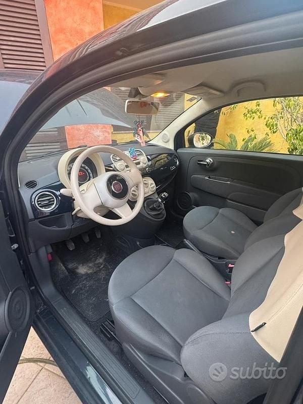 Usata Fiat 500 85 CV (62 kW) 2011 Blu Berlina