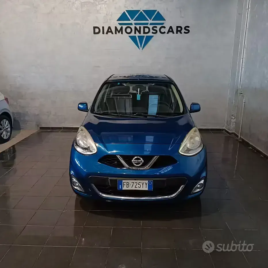 Usado Nissan Micra Acenta 80 HP (58 kW) 2015 Azul Citadino