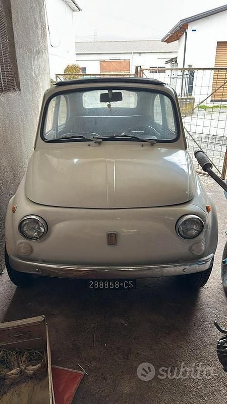 Usata Fiat 500 1980 Bianco