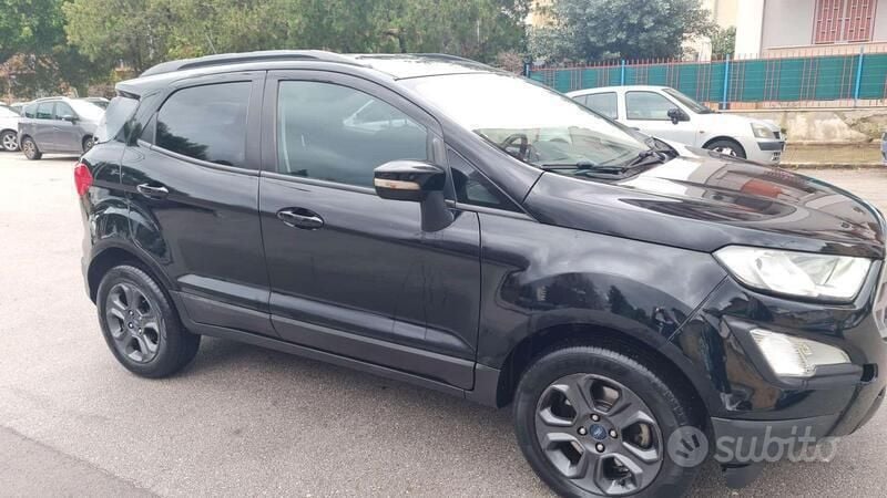 Usata Ford Ecosport ST-Line 125 CV (91 kW) 2018 Nero SUV